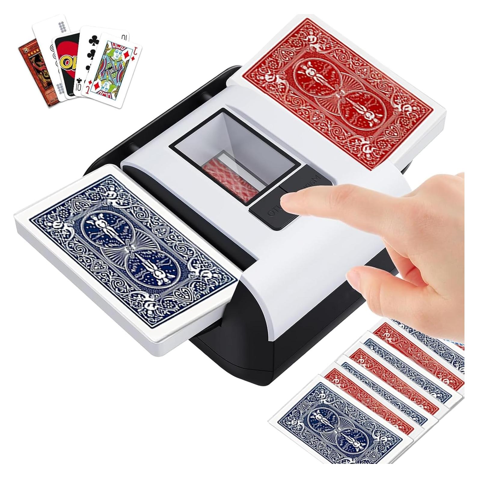 Mezcladora de Cartas Eléctrica YOOLANSA - Compacta y Silenciosa