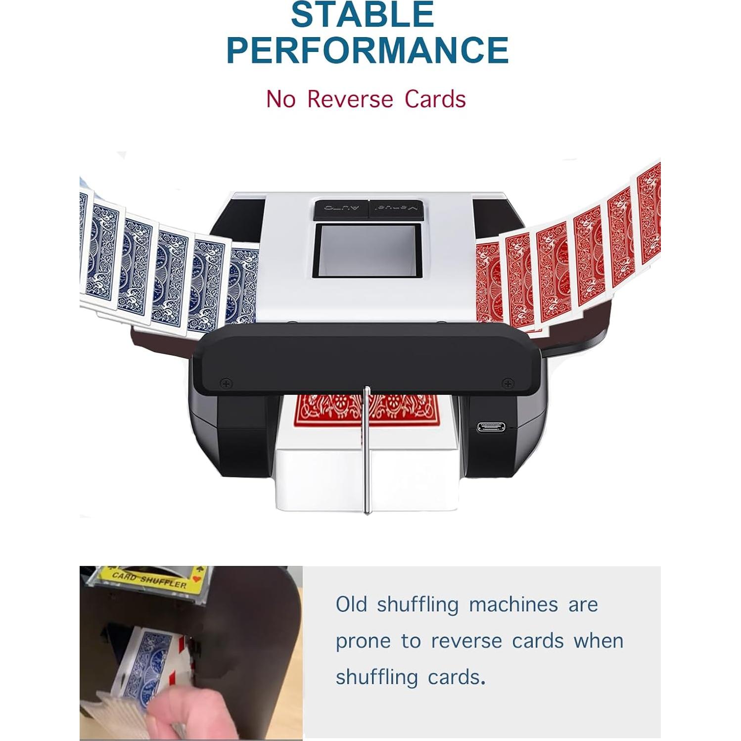 Mezcladora de Cartas Eléctrica YOOLANSA - Compacta y Silenciosa