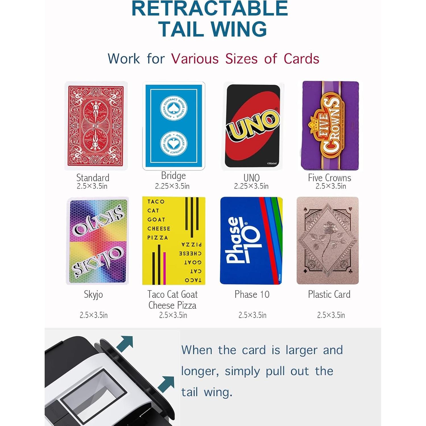 Mezcladora de Cartas Eléctrica YOOLANSA - Compacta y Silenciosa