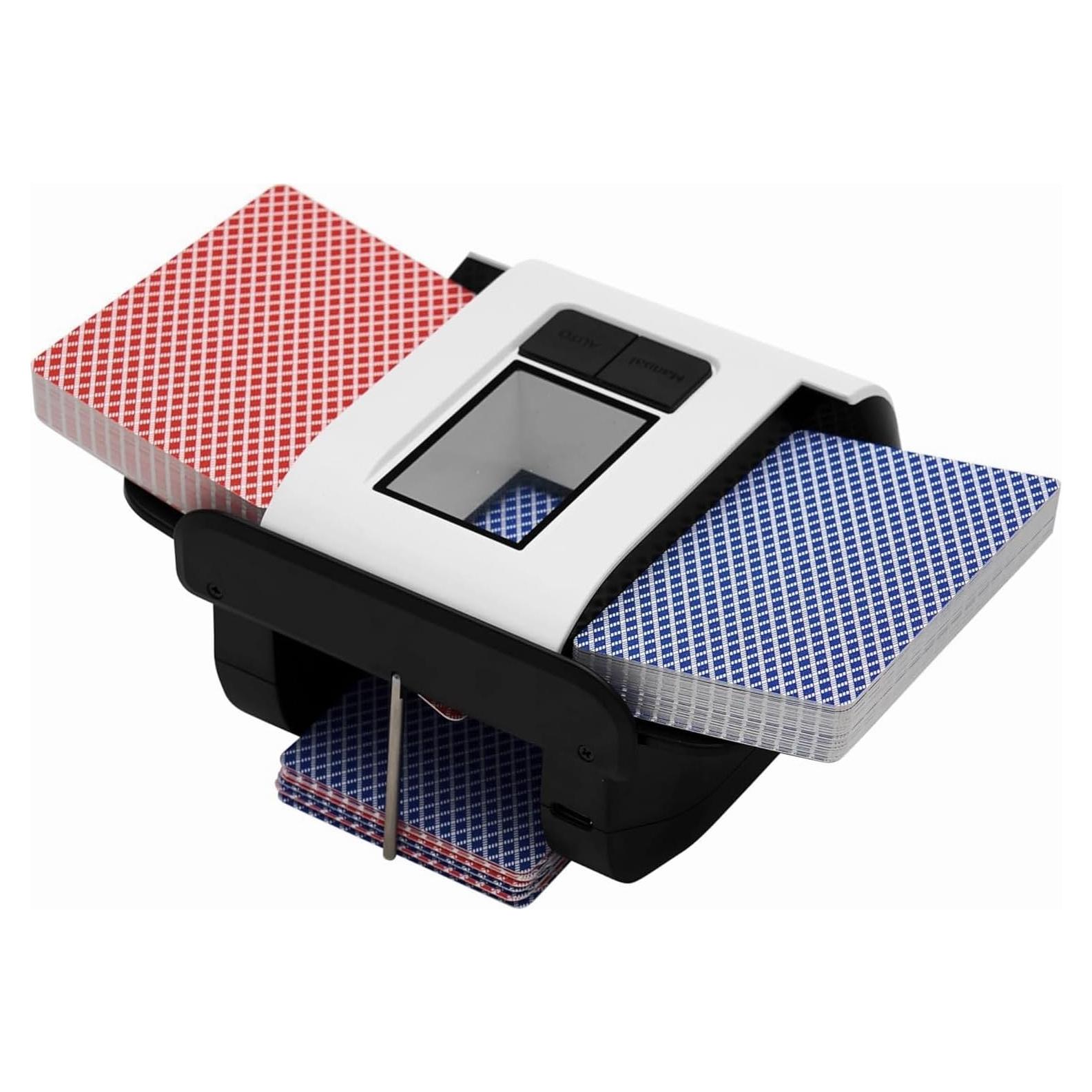 Barajador de Cartas Automático VQP X1, Silencioso y Recargable