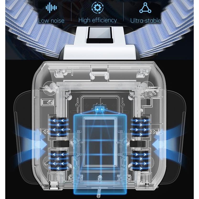 Barajador de Cartas Automático VQP X1, Silencioso y Recargable