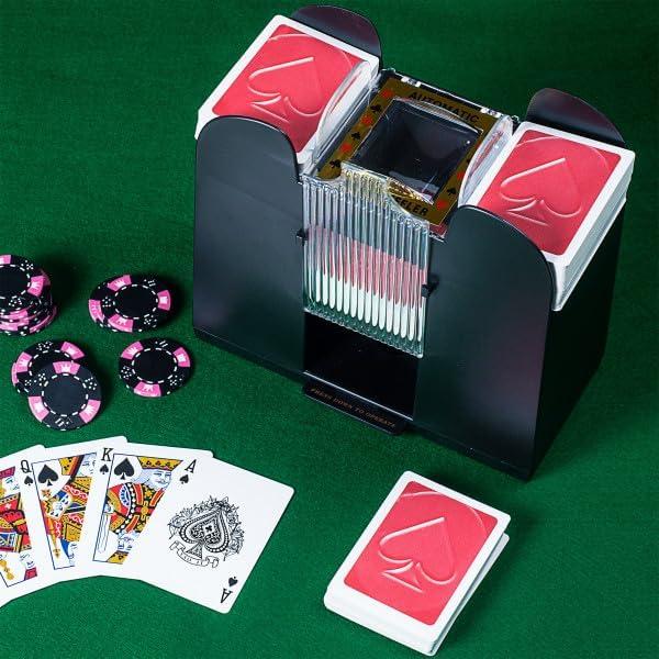 Barajador Automático de Cartas Trademark Poker - 6 Barajas