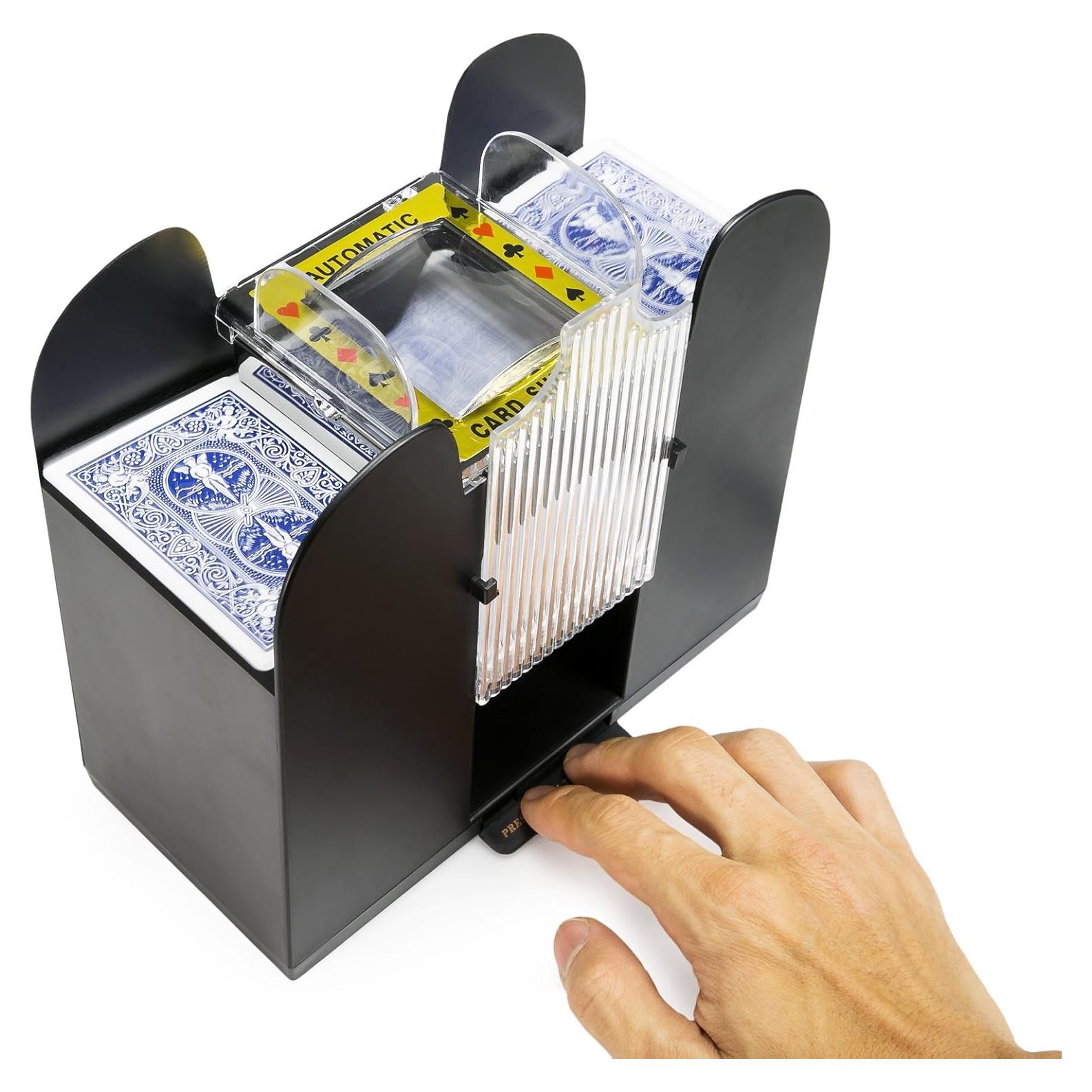 Mezclador Automático de Cartas WYZworks para 6 Barajas - Eléctrico