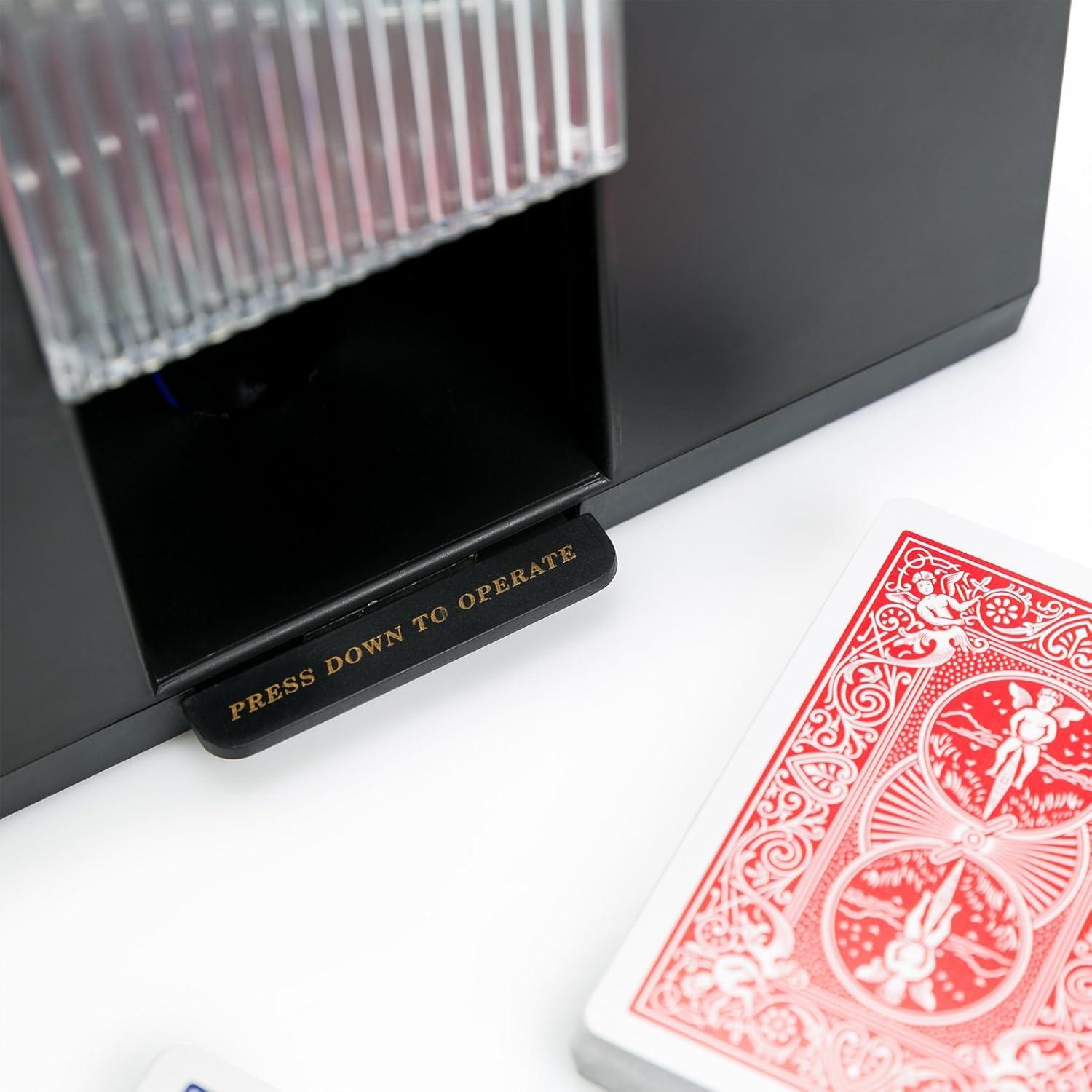 Mezclador Automático de Cartas WYZworks para 6 Barajas - Eléctrico