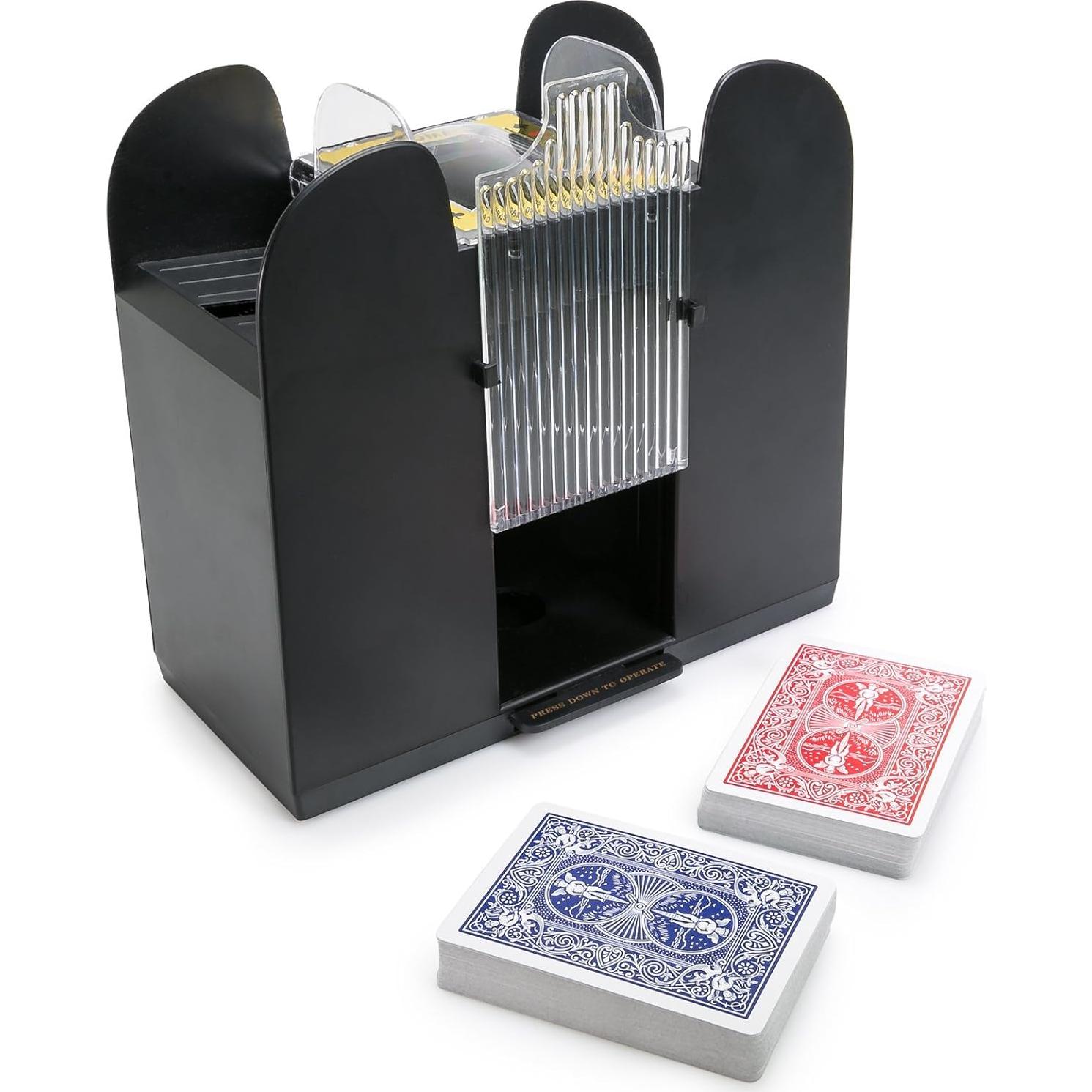 Mezclador Automático de Cartas WYZworks para 6 Barajas - Eléctrico