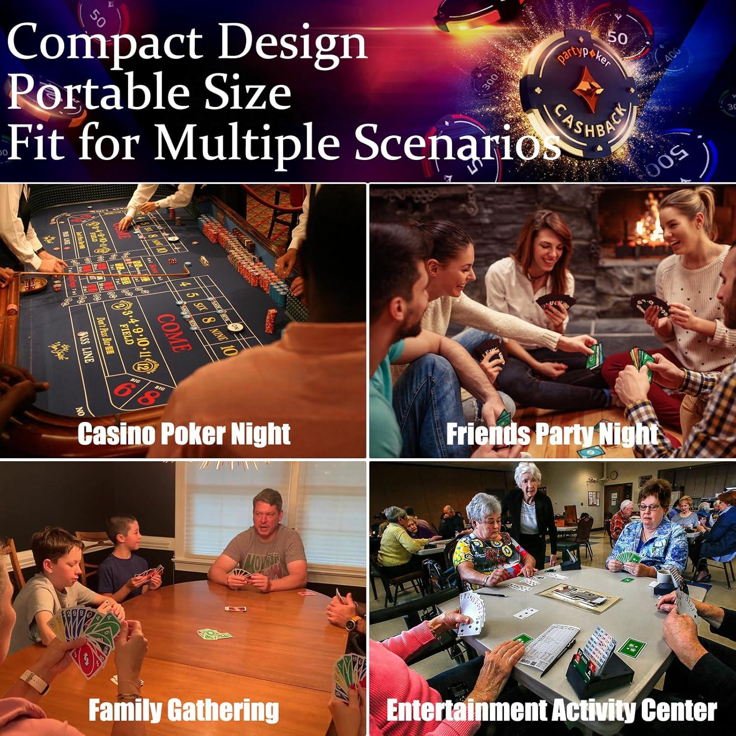 Máquina Barajadora y Repartidora de Cartas DoIove 360°