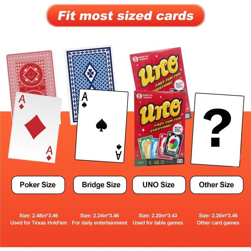 Barajador de Cartas FONBEAR Eléctrico 6 Barajas USB/Batería