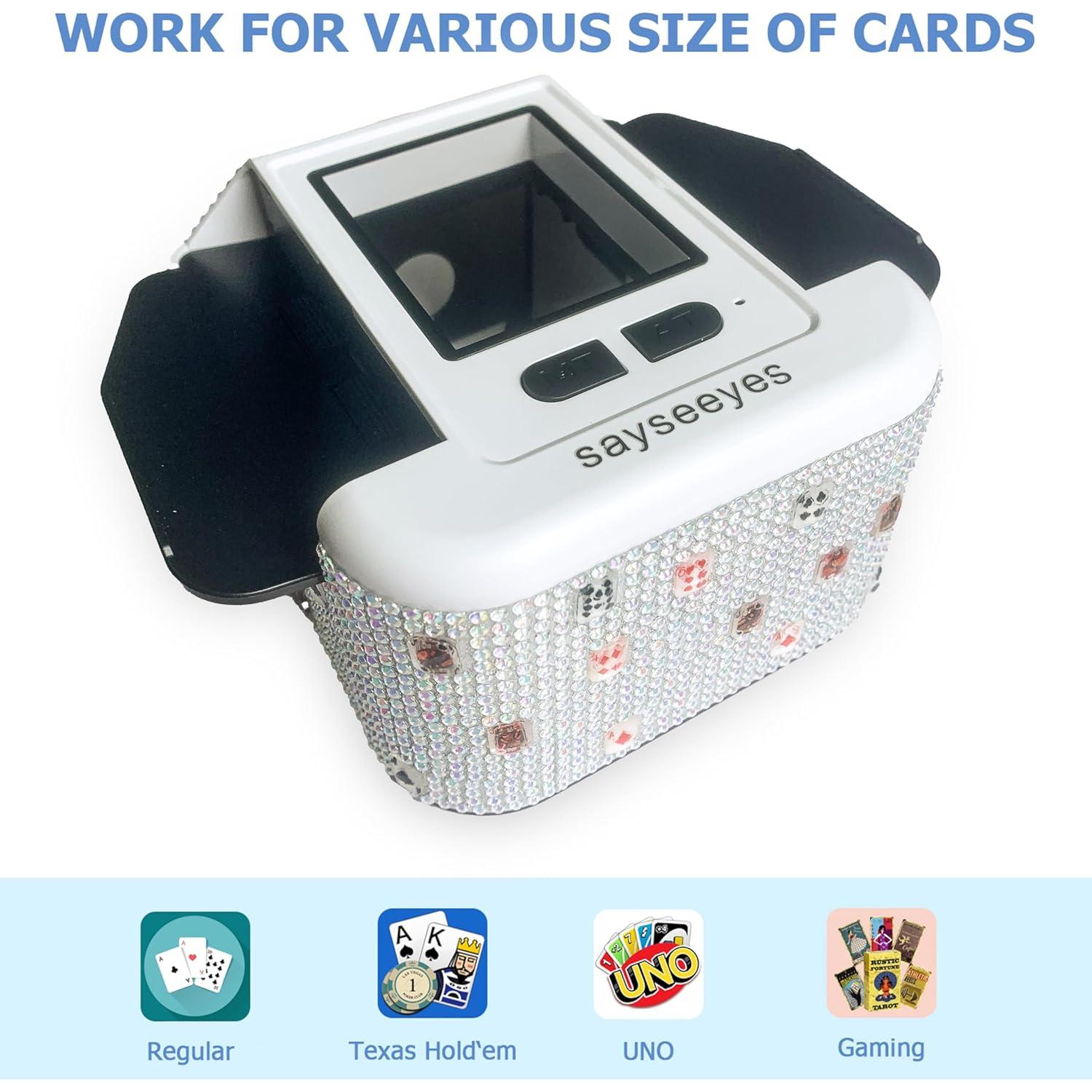 Barajadora Automática Eléctrica SAYSEEYES JACSMW01 Recargable