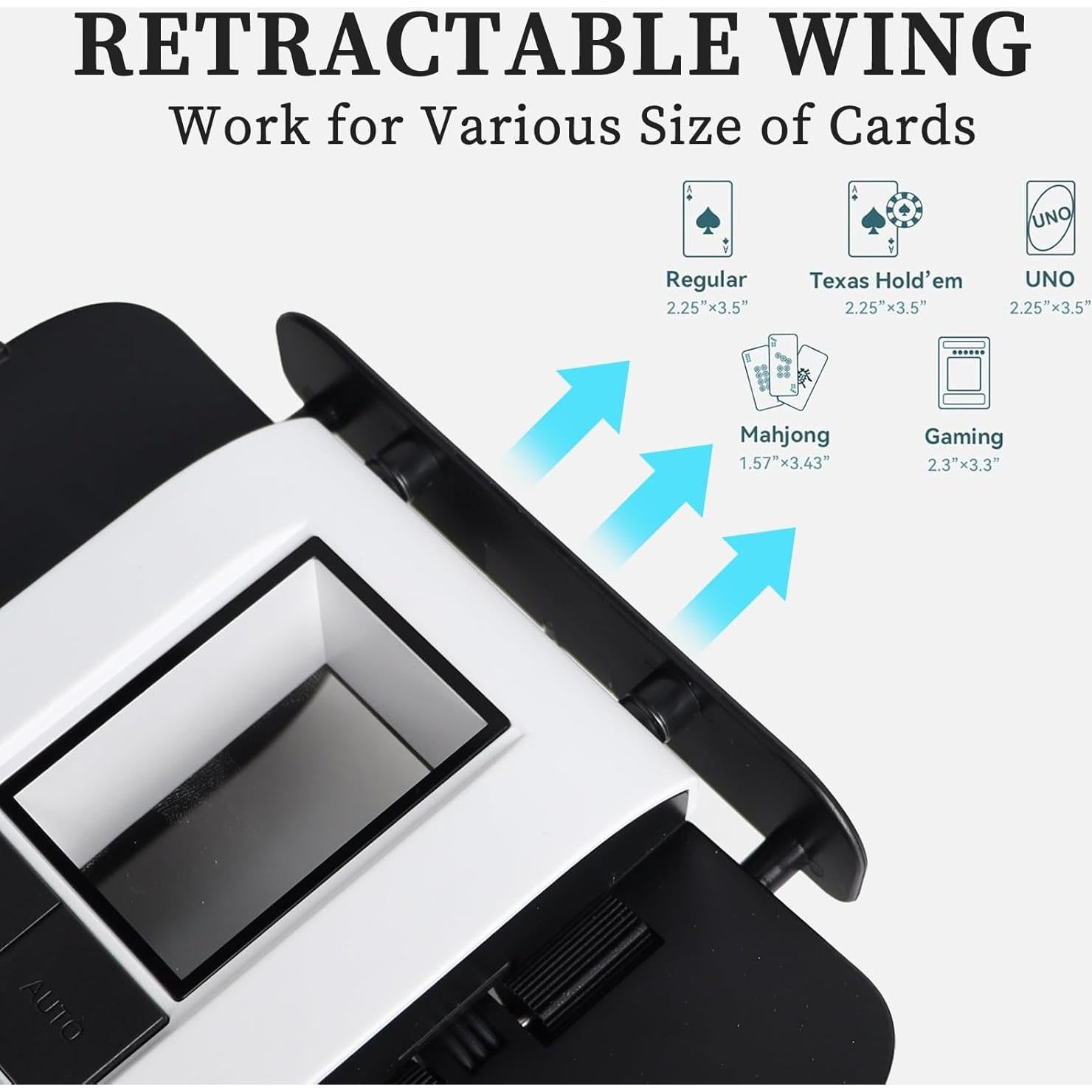 Barajador Automático de Cartas FOSMIJIZ MAX X1 2000mAh Recargable