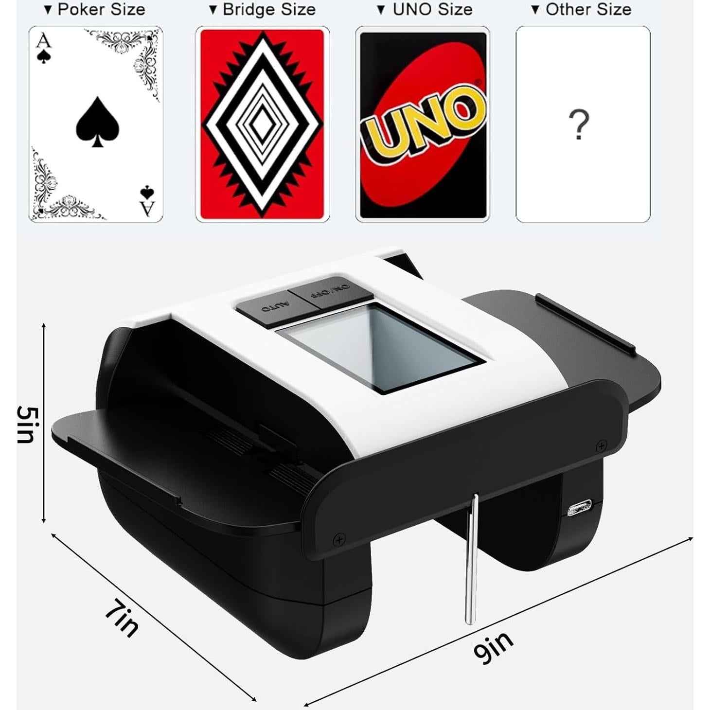Barajador Automático de Cartas FOSMIJIZ MAX X1 2000mAh Recargable