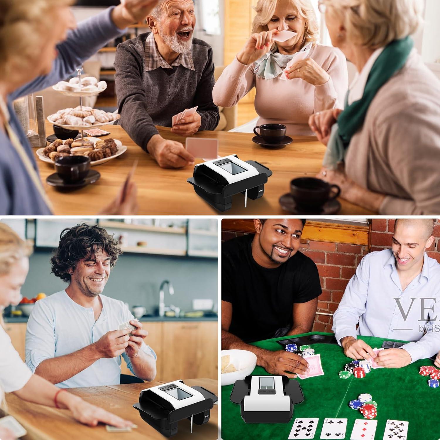 Barajador Automático de Cartas FOSMIJIZ MAX X1 2000mAh Recargable