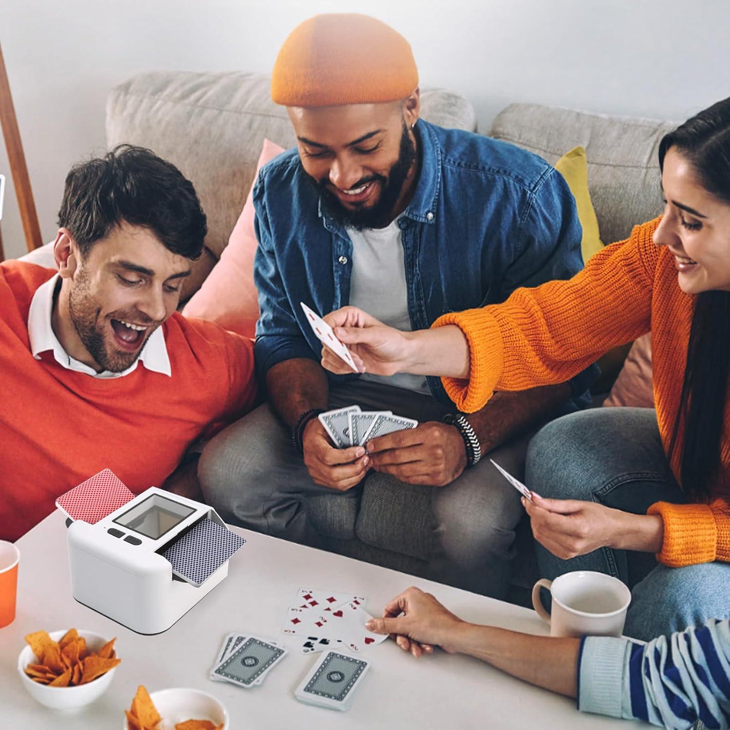 Barajador Automático de Cartas Rehomy 3329921 - Silencioso y Portátil