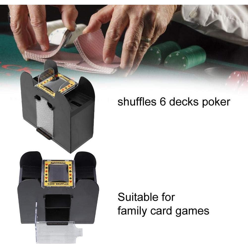 Barajador Automático de Cartas ZJchao para 6 Barajas