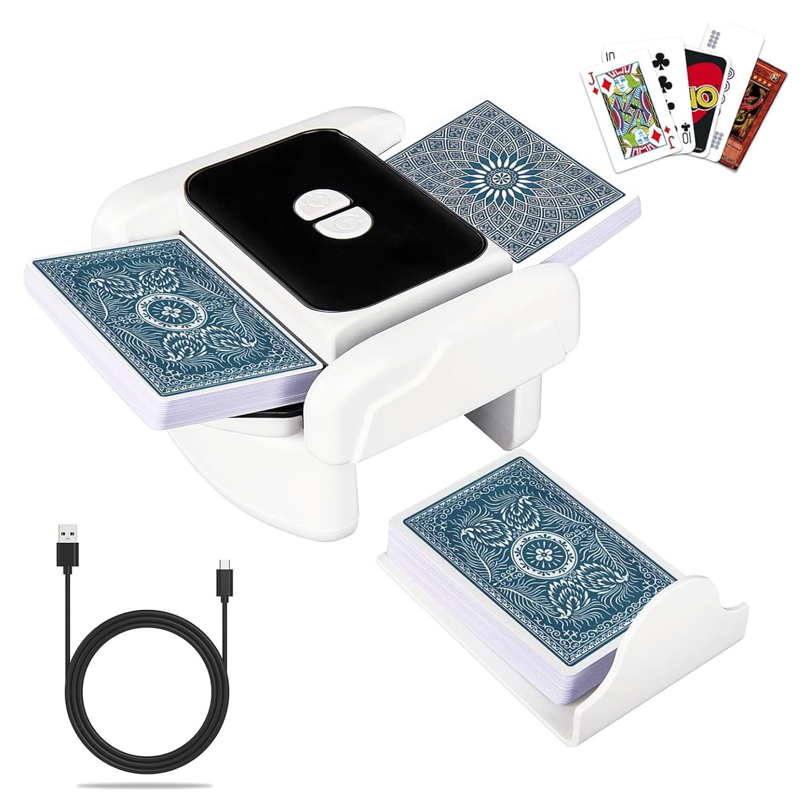 Barajador de Cartas Automático Yeelan TT06 Recargable 1-2 Barajas