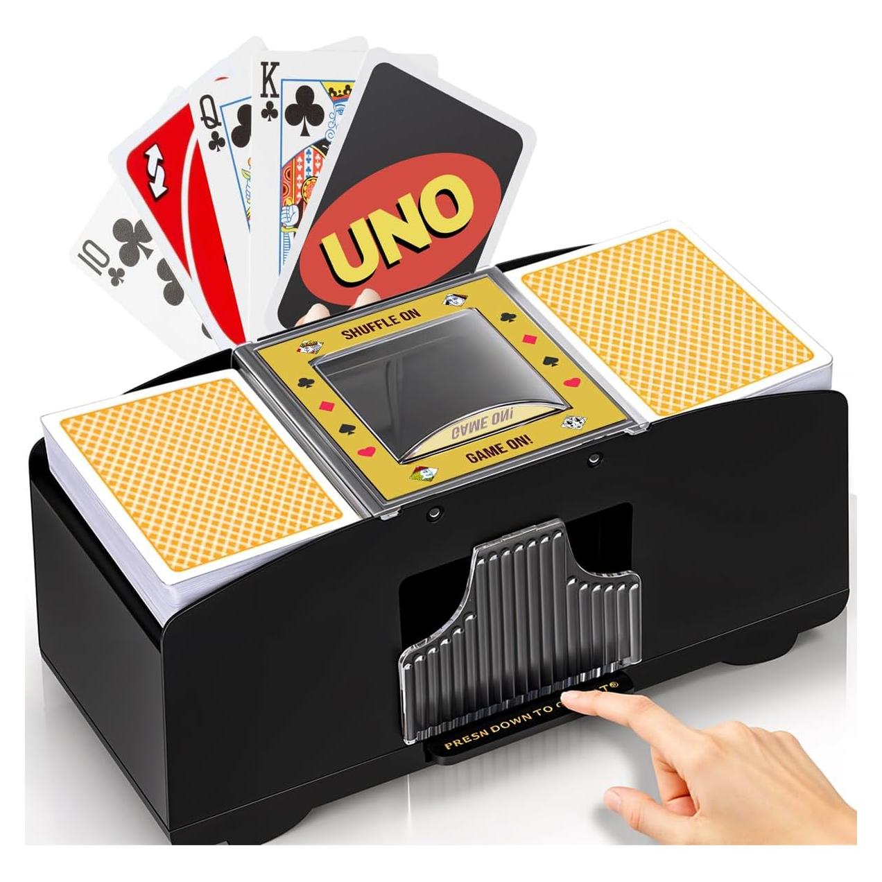 Barajador Automático de Cartas Gamify 2 Barajas - Silencioso y Eficiente