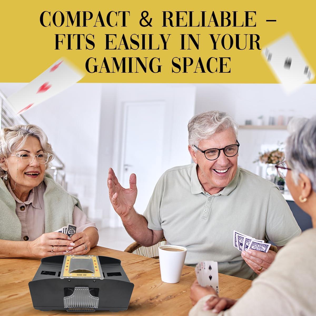 Barajador Automático de Cartas Gamify 2 Barajas - Silencioso y Eficiente