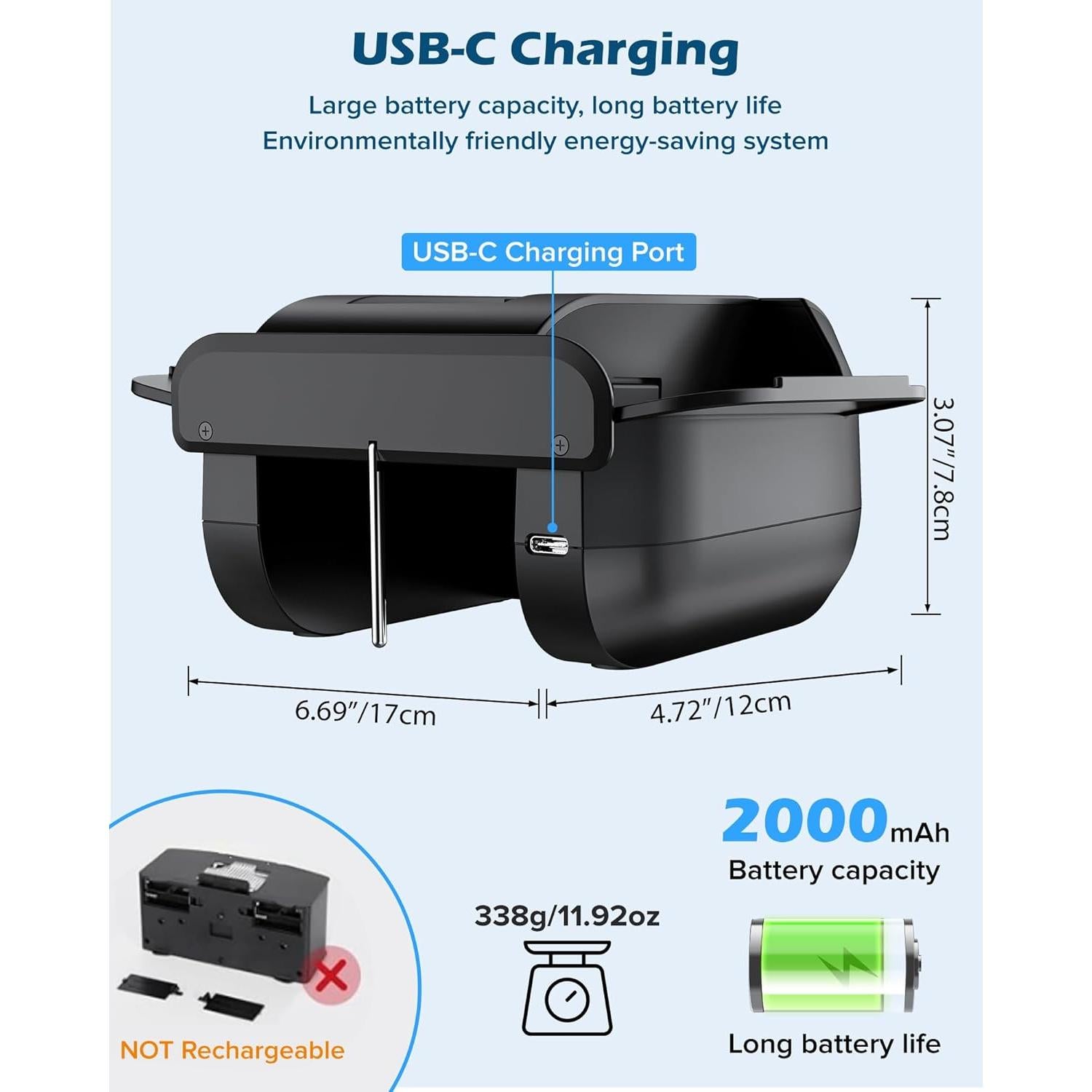 Barajador de Cartas Automático AVUMDA Recargable 2000mAh