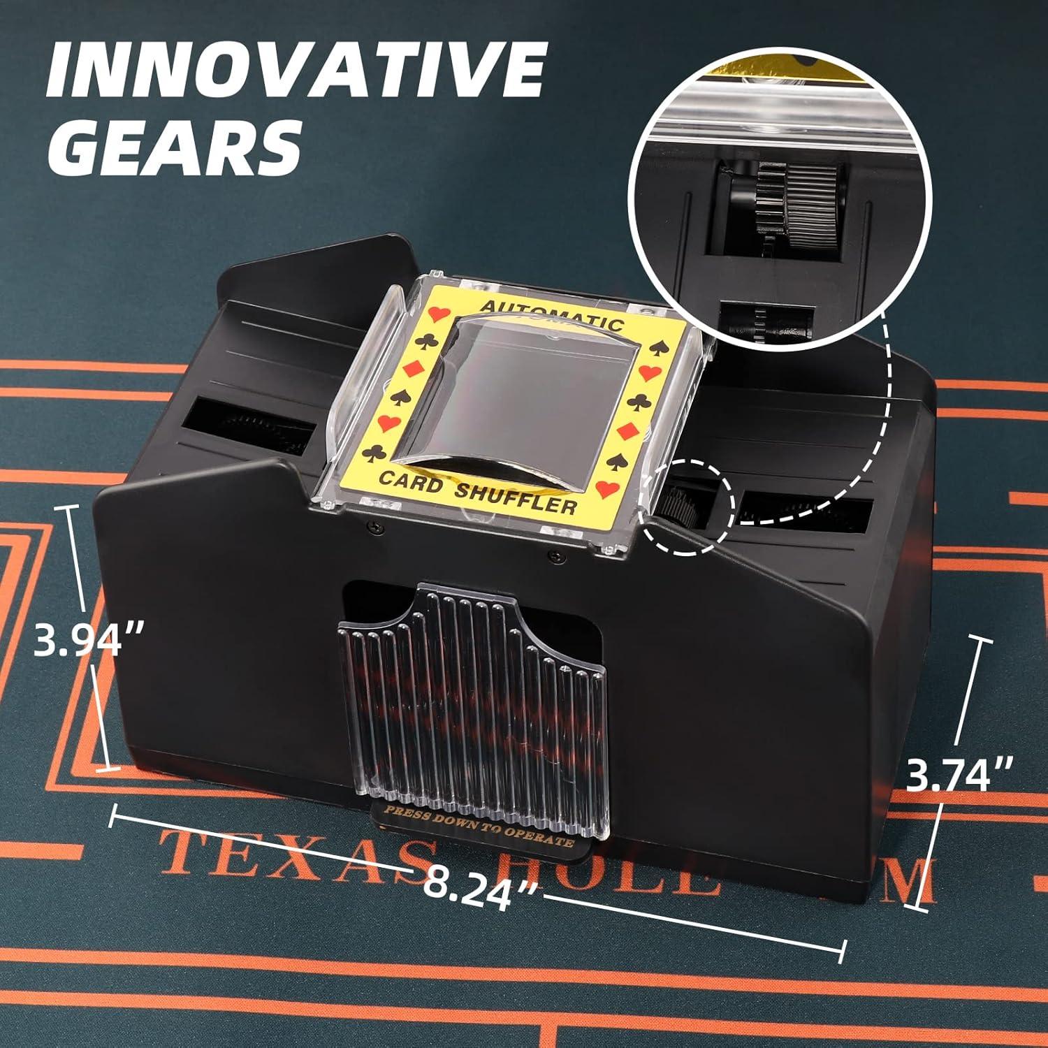 Barajador Automático de Cartas Homwom para 1-4 Barajas