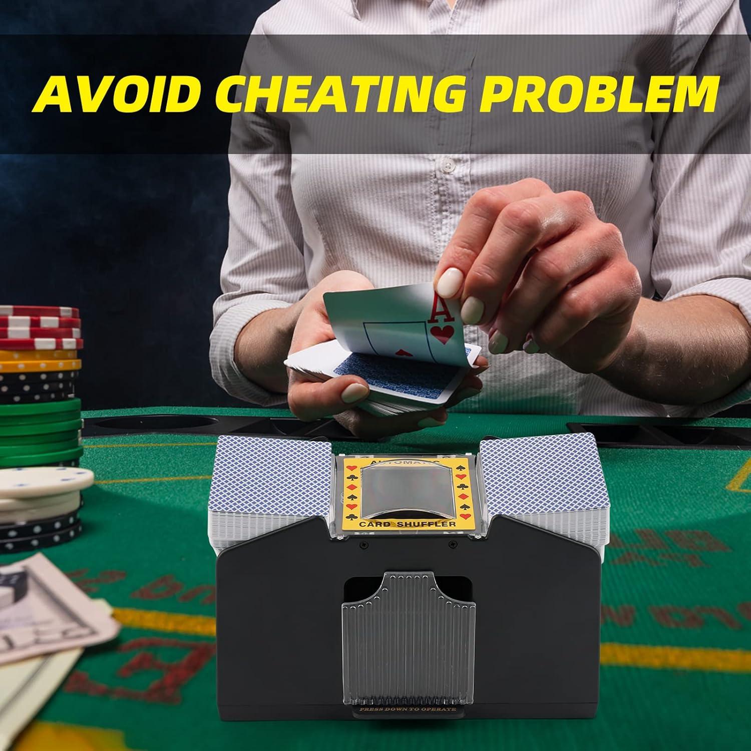 Barajador Automático de Cartas Homwom para 1-4 Barajas