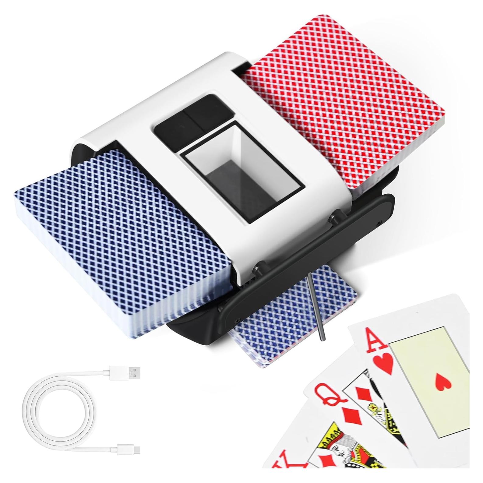 Barajador Automático de Cartas CARDSPIN WX - Batería 2000mAh