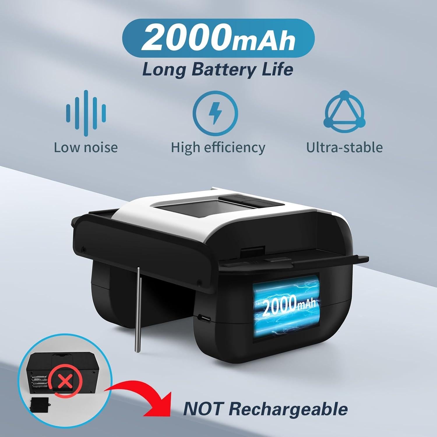 Barajador Automático de Cartas CARDSPIN WX - Batería 2000mAh