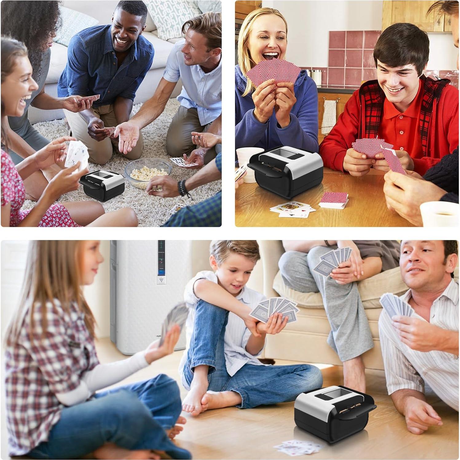 Barajador Automático de Cartas CARDSPIN WX - Batería 2000mAh