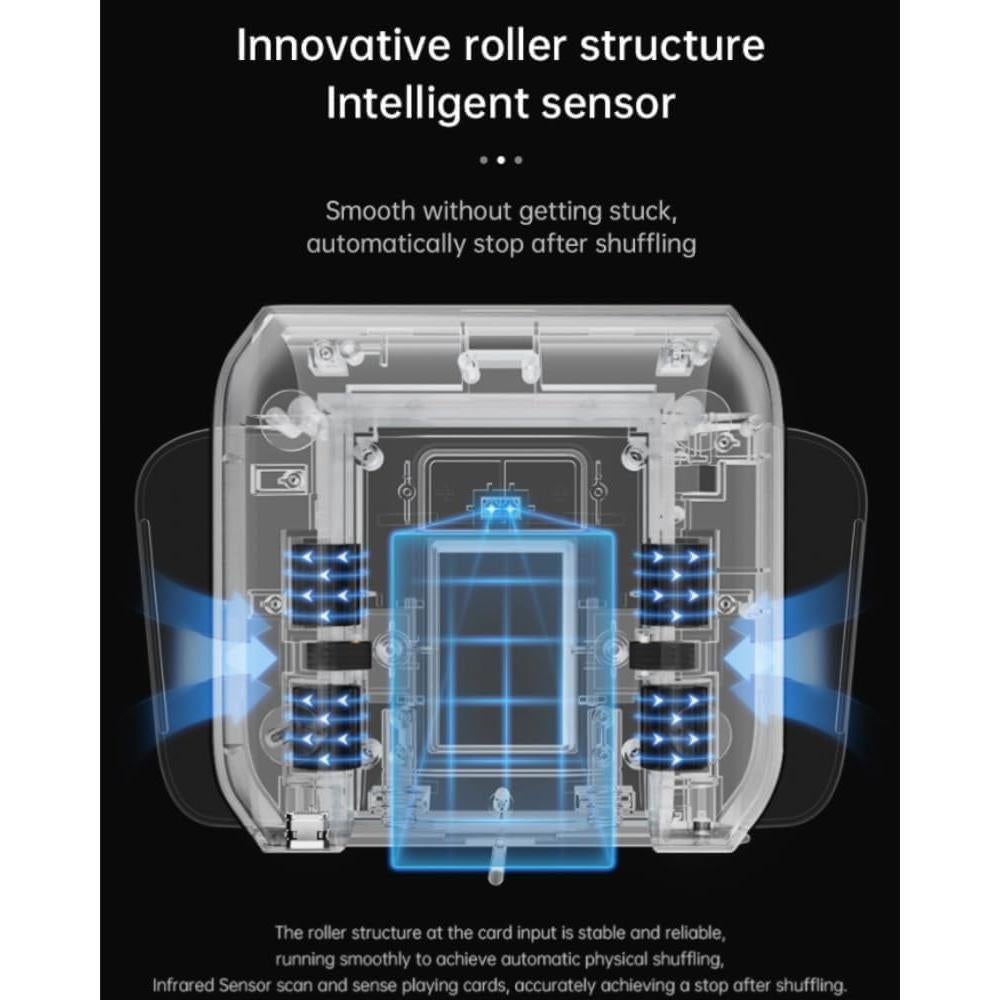 Barajador de Cartas Automático Doubao X11 Portátil 2000mAh