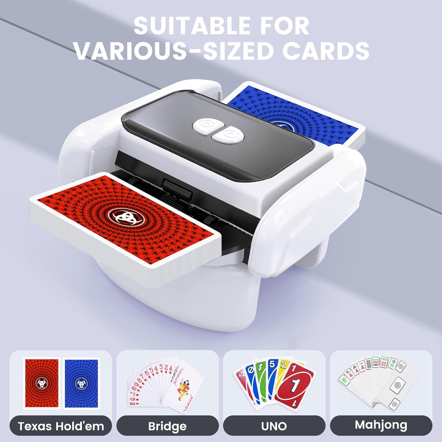 Barajadora Automática Prenoxa TX666 Recargable 2000mAh Silenciosa