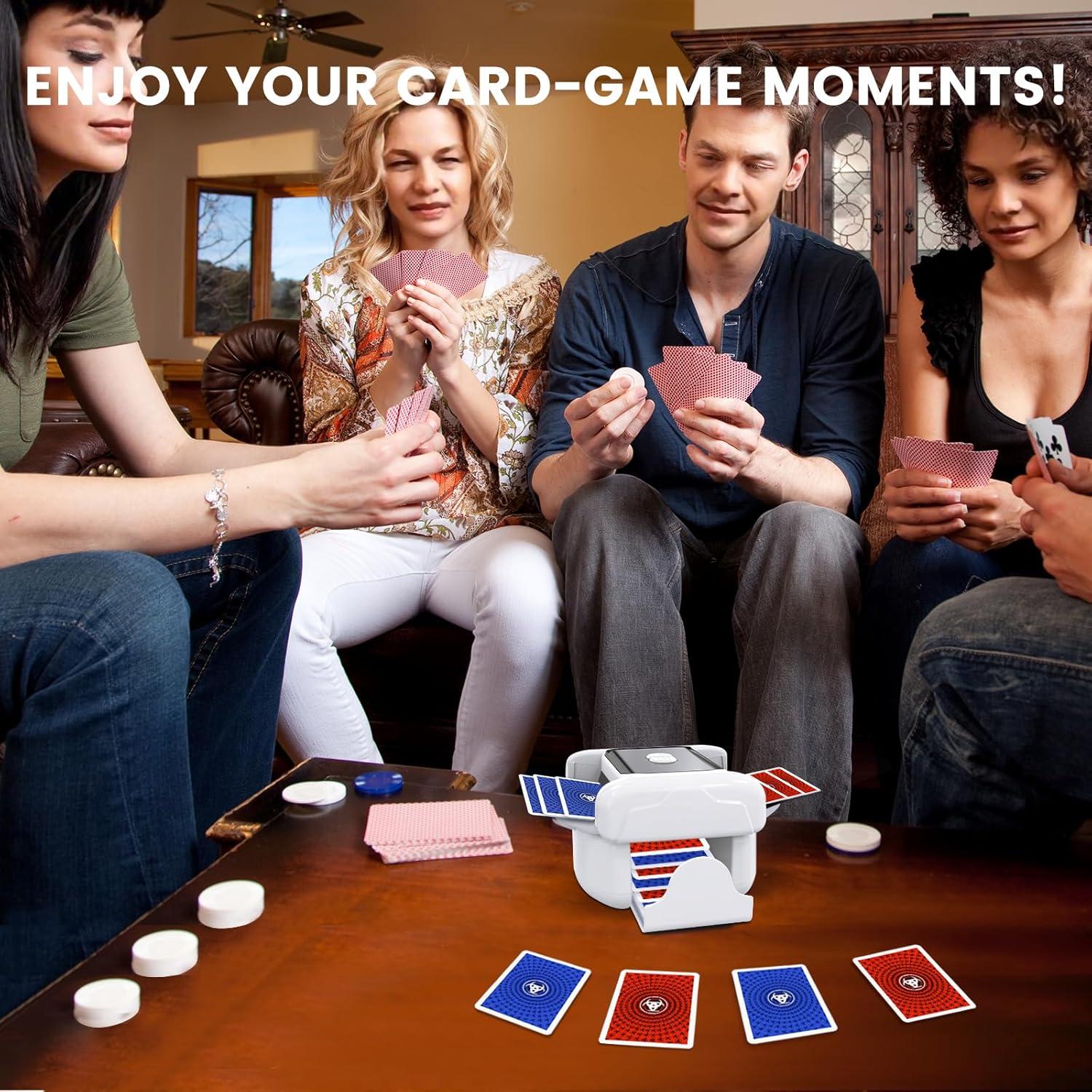 Barajadora Automática Prenoxa TX666 Recargable 2000mAh Silenciosa