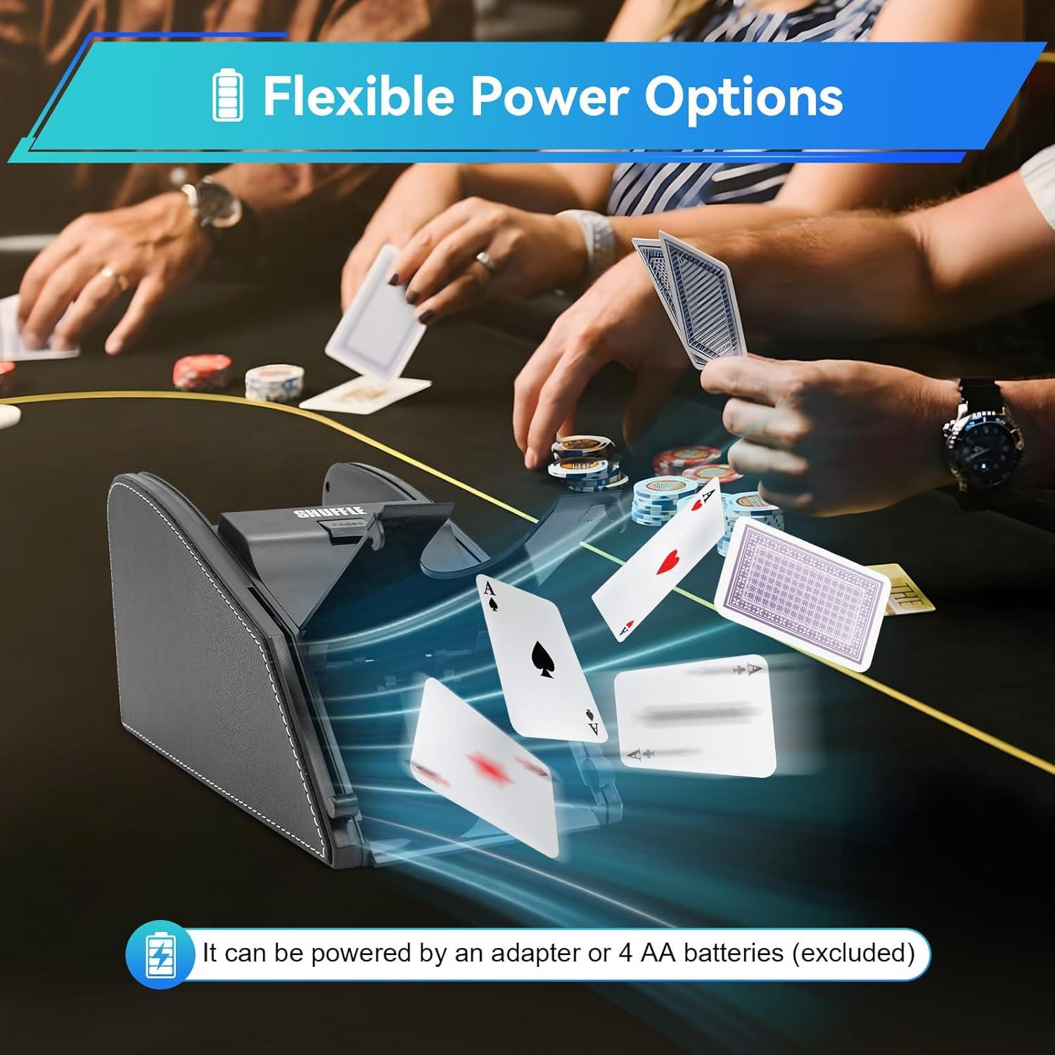 Máquina Automática de Barajar Cartas Hilberiazel - Profesional y Rápida