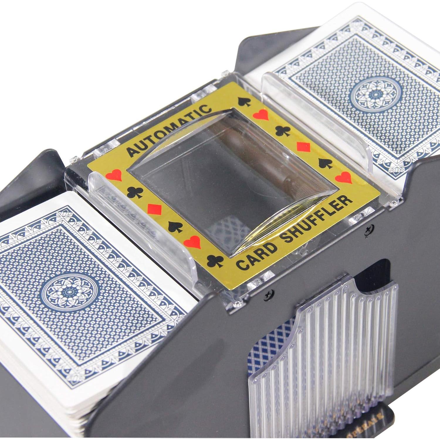 Mezclador Automático de Cartas WYZworks para 4 Barajas - Eléctrico