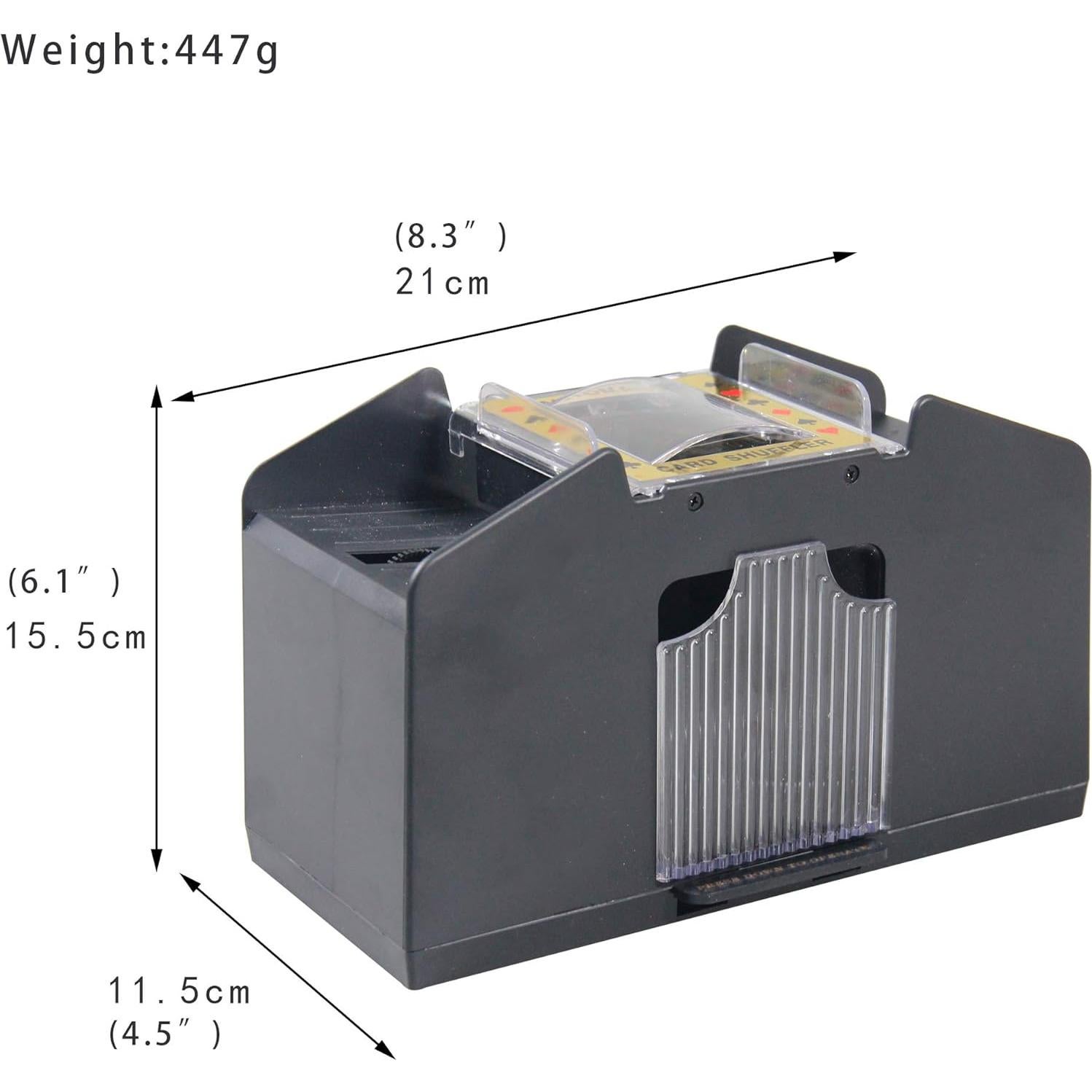 Mezclador Automático de Cartas WYZworks para 4 Barajas - Eléctrico