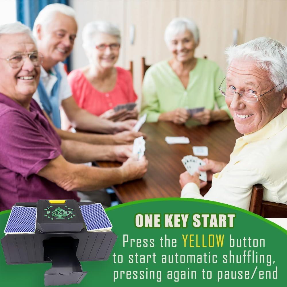 Barajador Automático USB/Batería Ninghai Z02C para 1-2 Barajas