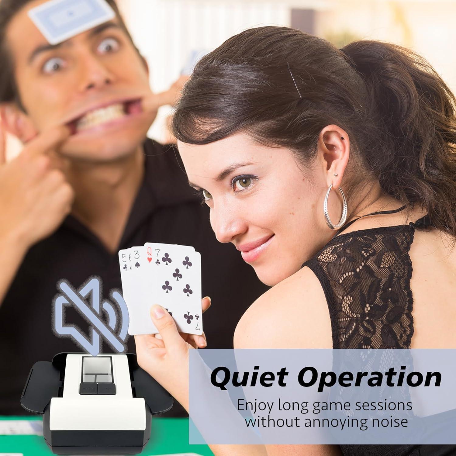 Barajador Automático de Cartas Dealtron X1D-2506 Recargable