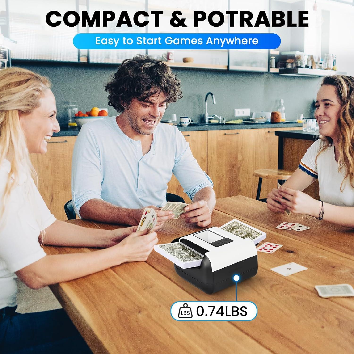 Barajador Automático Chudeilo X1 - Mezcla Rápida 2 Segundos