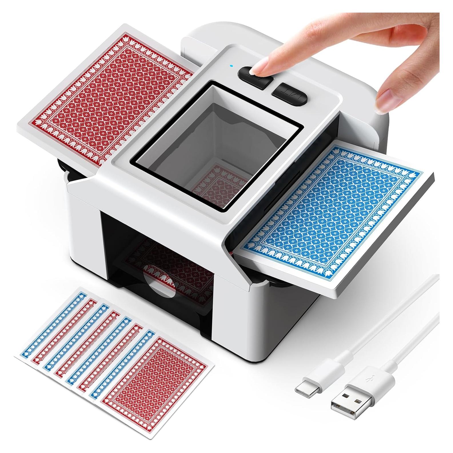 Barajador Automático de Cartas ShinePick - Eléctrico, 2000mAh