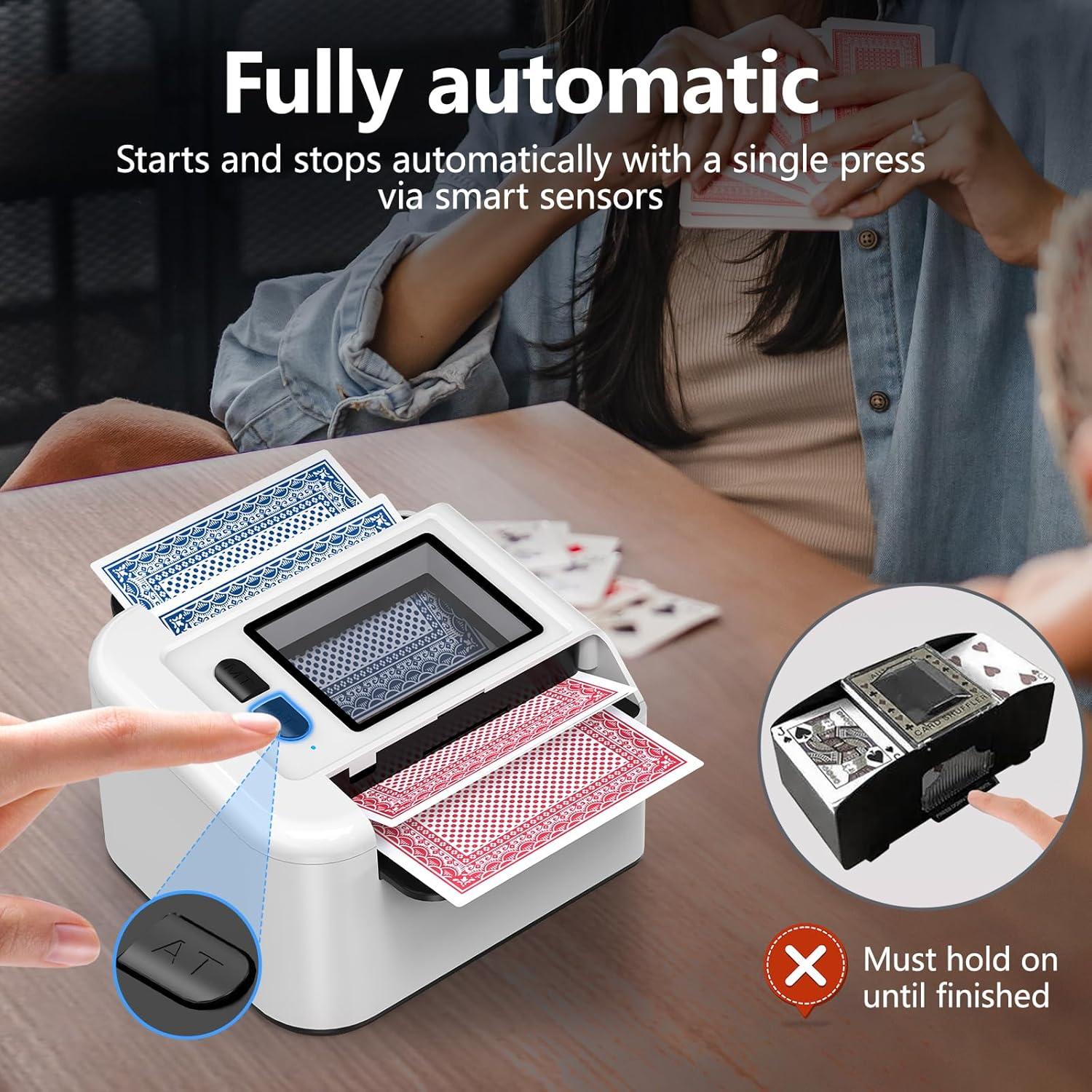 Barajador Automático de Cartas ShinePick - Eléctrico, 2000mAh