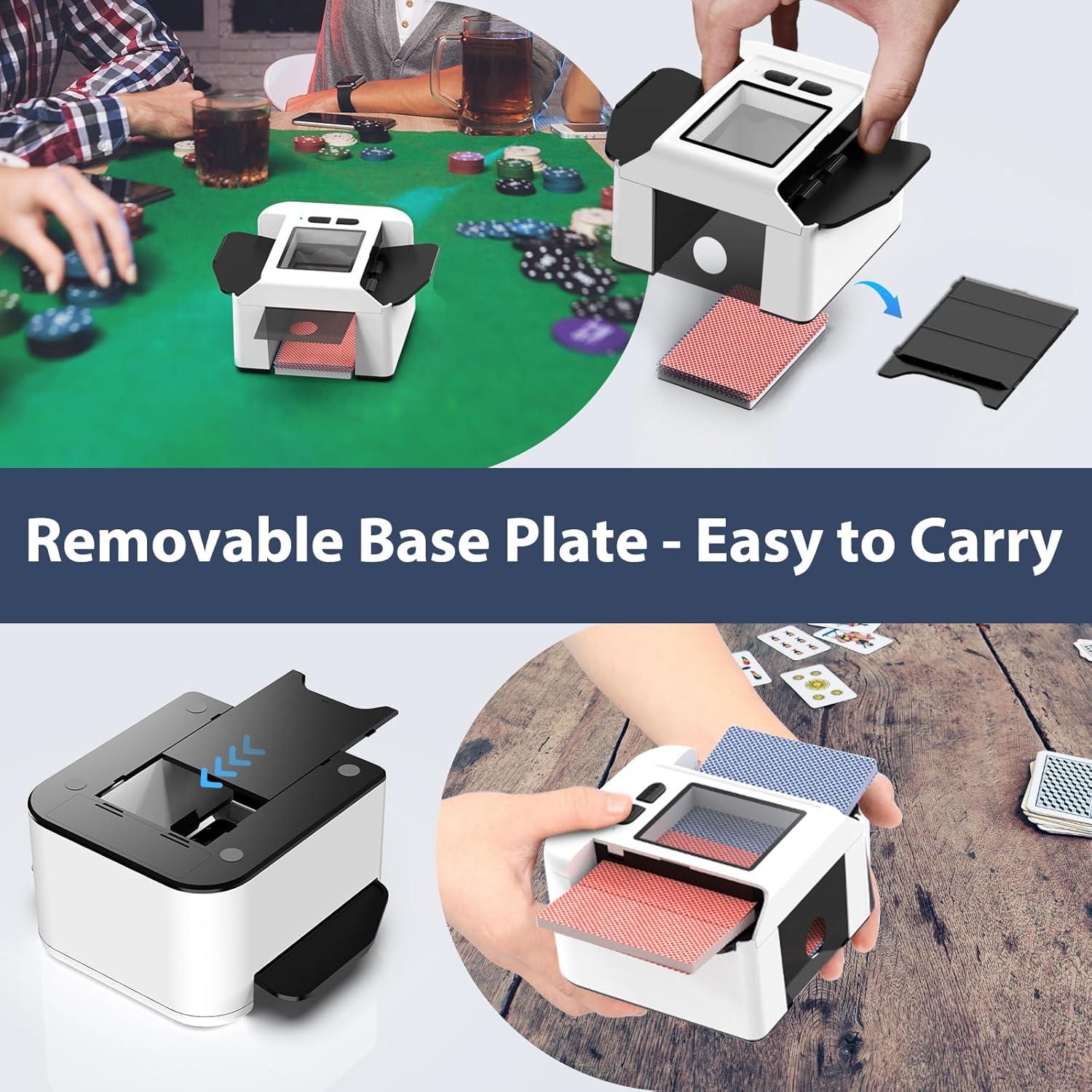 Barajador Automático de Cartas ShinePick - Eléctrico, 2000mAh