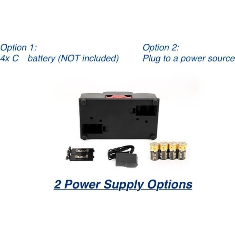 Barajador Automático Zikepa 993-2 para 2 Barajas con Bandeja