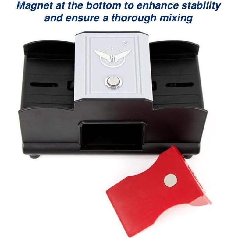 Barajador Automático Zikepa 993-2 para 2 Barajas con Bandeja