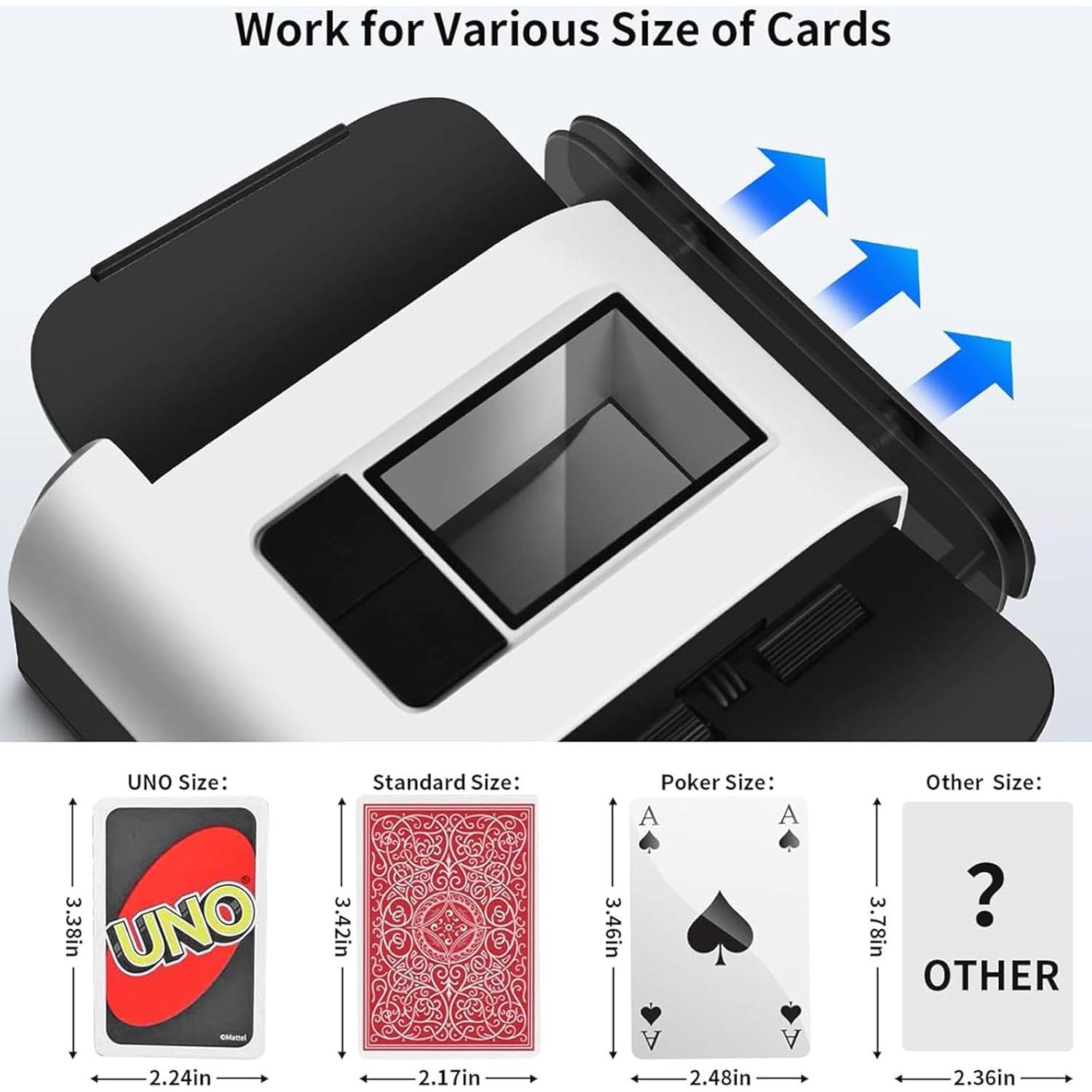 Barajador de Cartas Automático TaoEcho Recargable 2000mAh