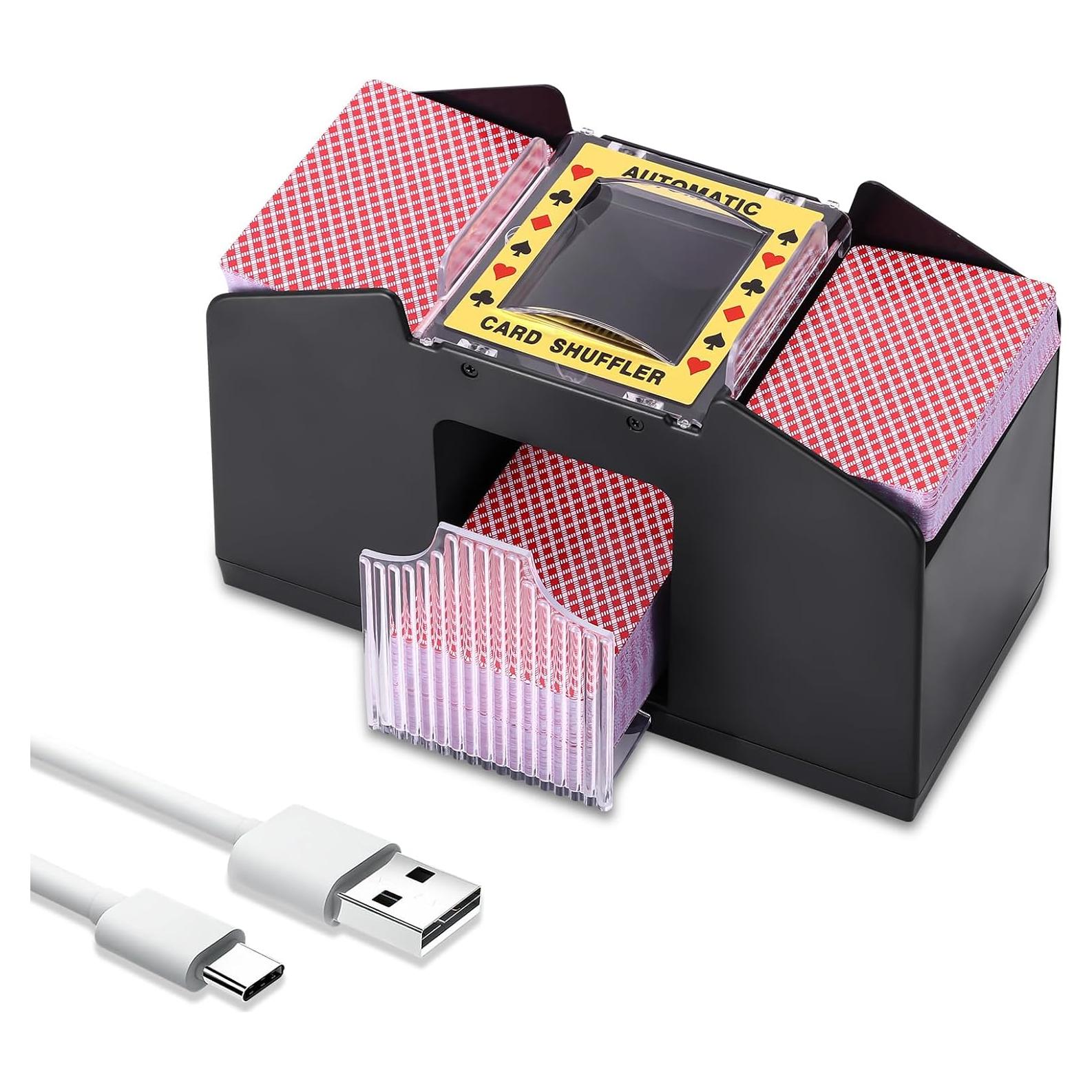 Barajador de Cartas Automático AOZBZ F-4370596 USB/Batería