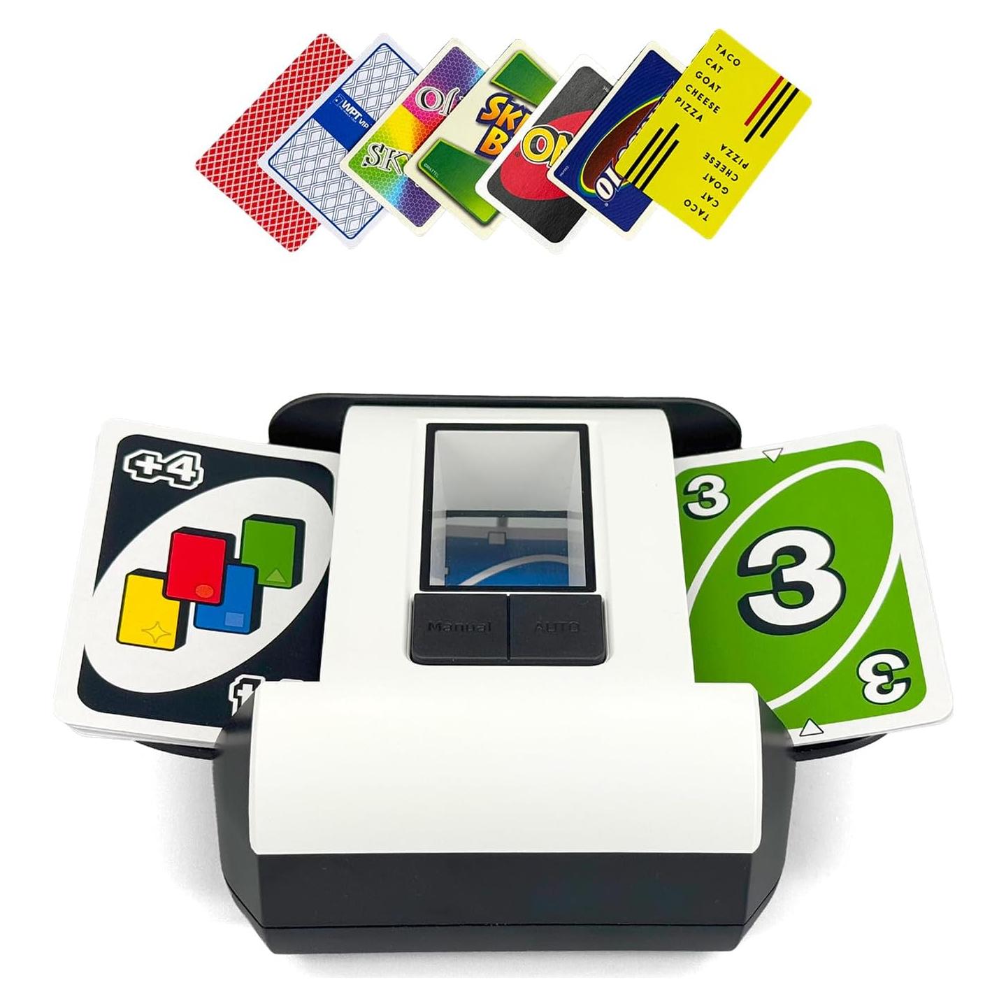 Barajador de Cartas Automático ZechnoX X1Z-2506, Batería 2000mAh