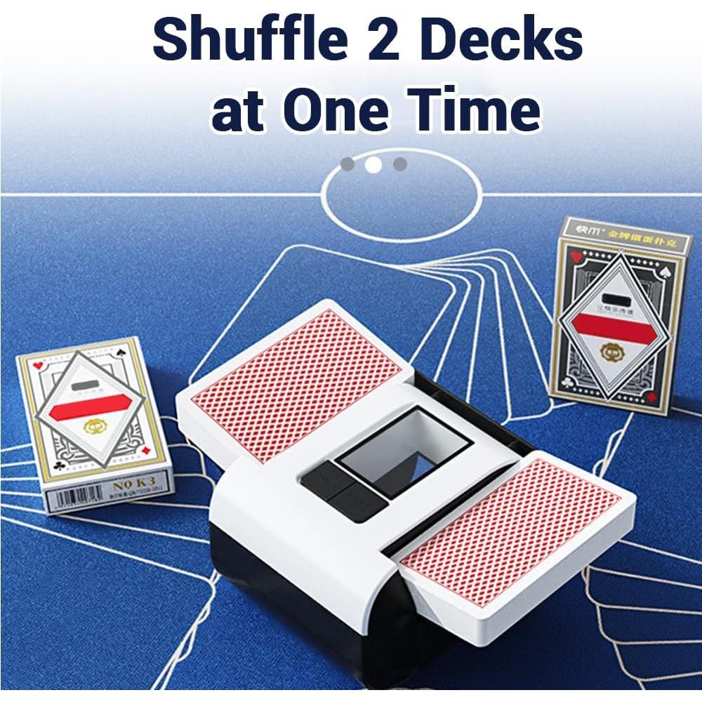 Barajador Automático de Cartas LVPETALIZE Recargable 2000mAh