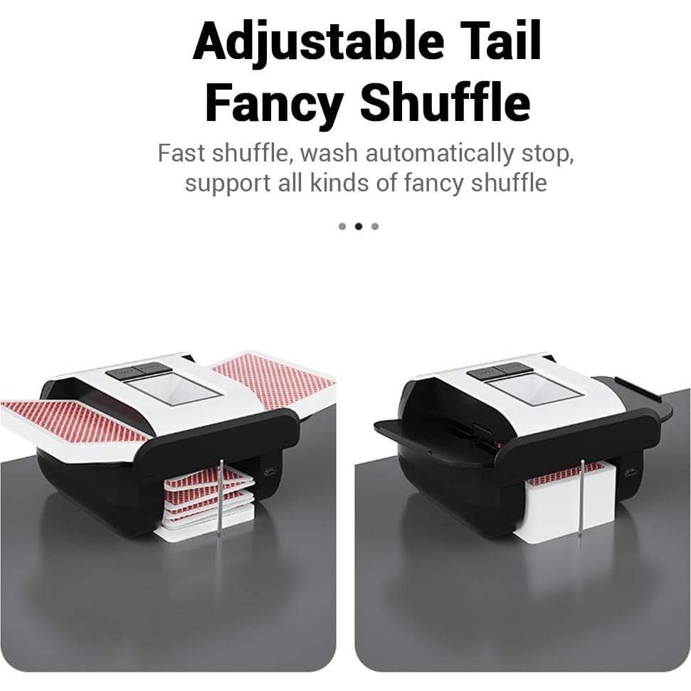 Barajador Automático de Cartas LVPETALIZE Recargable 2000mAh