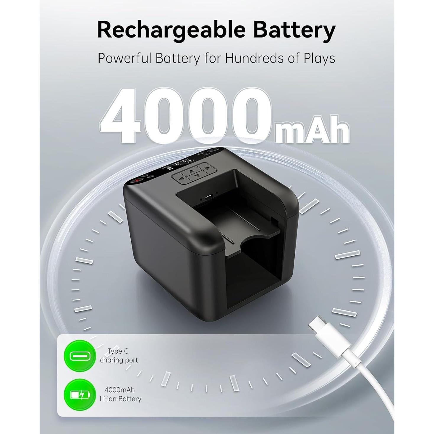 Distribuidor Automático de Cartas KPAW Negro 3 Barajas USB