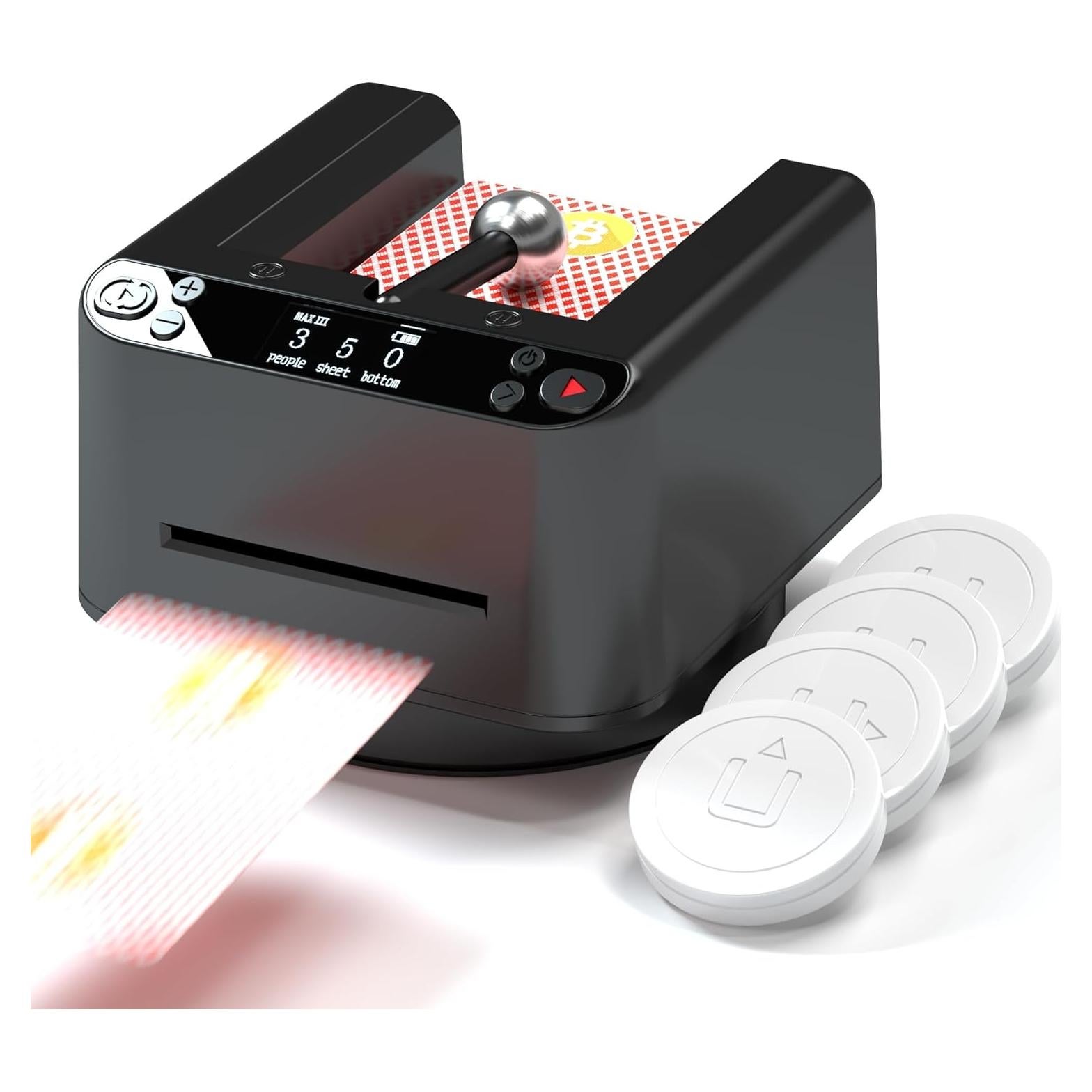 Distribuidor de Cartas Automático VQP 360° con 4 Botones