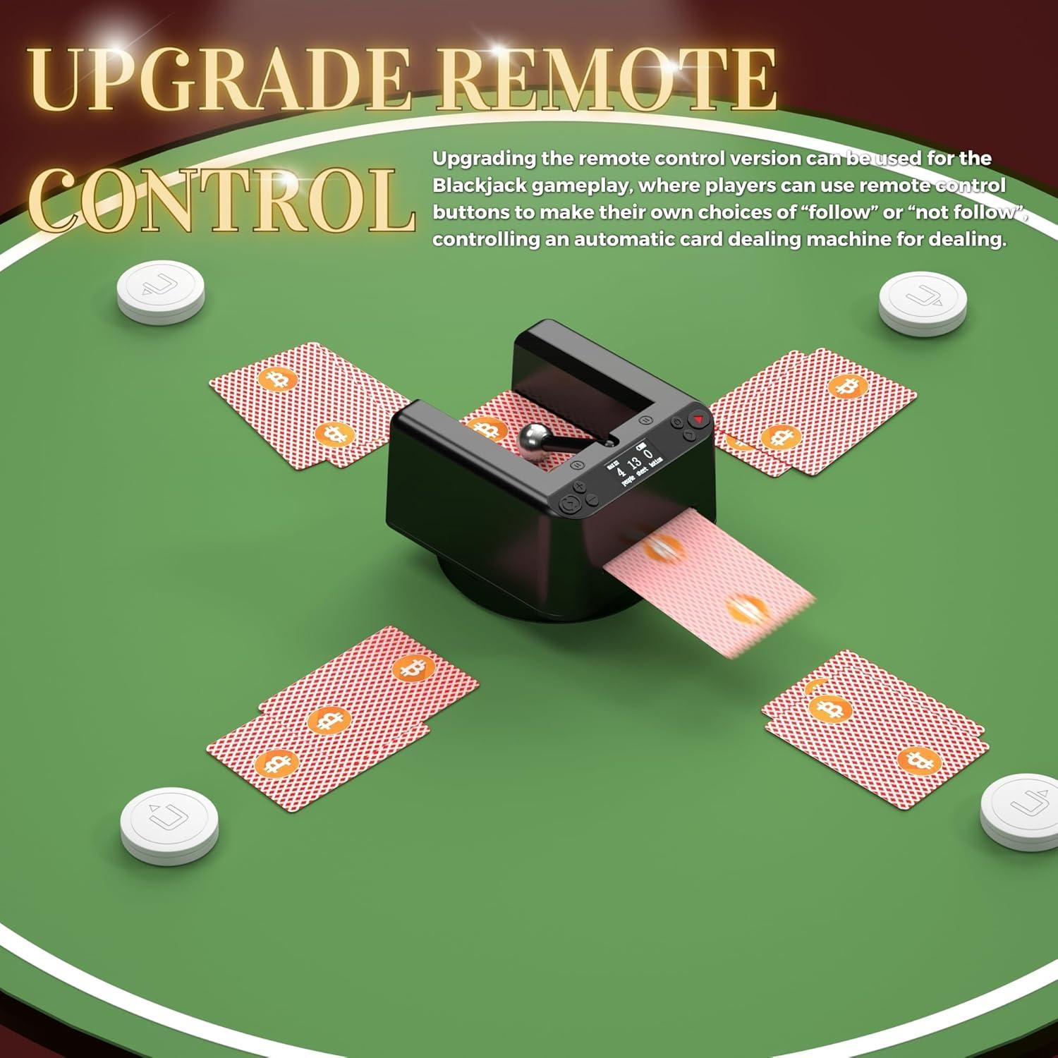 Distribuidor de Cartas Automático VQP 360° con 4 Botones