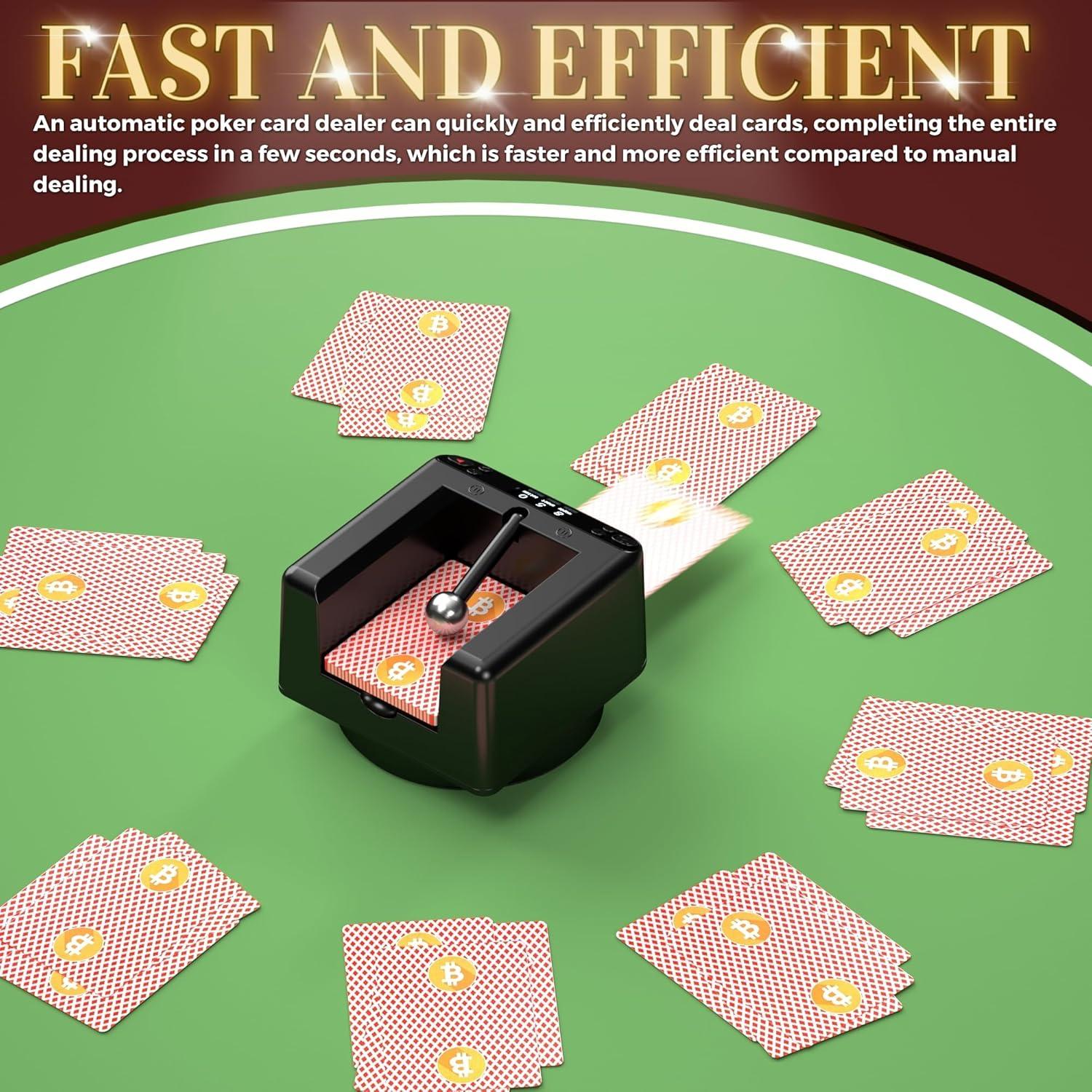 Distribuidor de Cartas Automático VQP 360° con 4 Botones