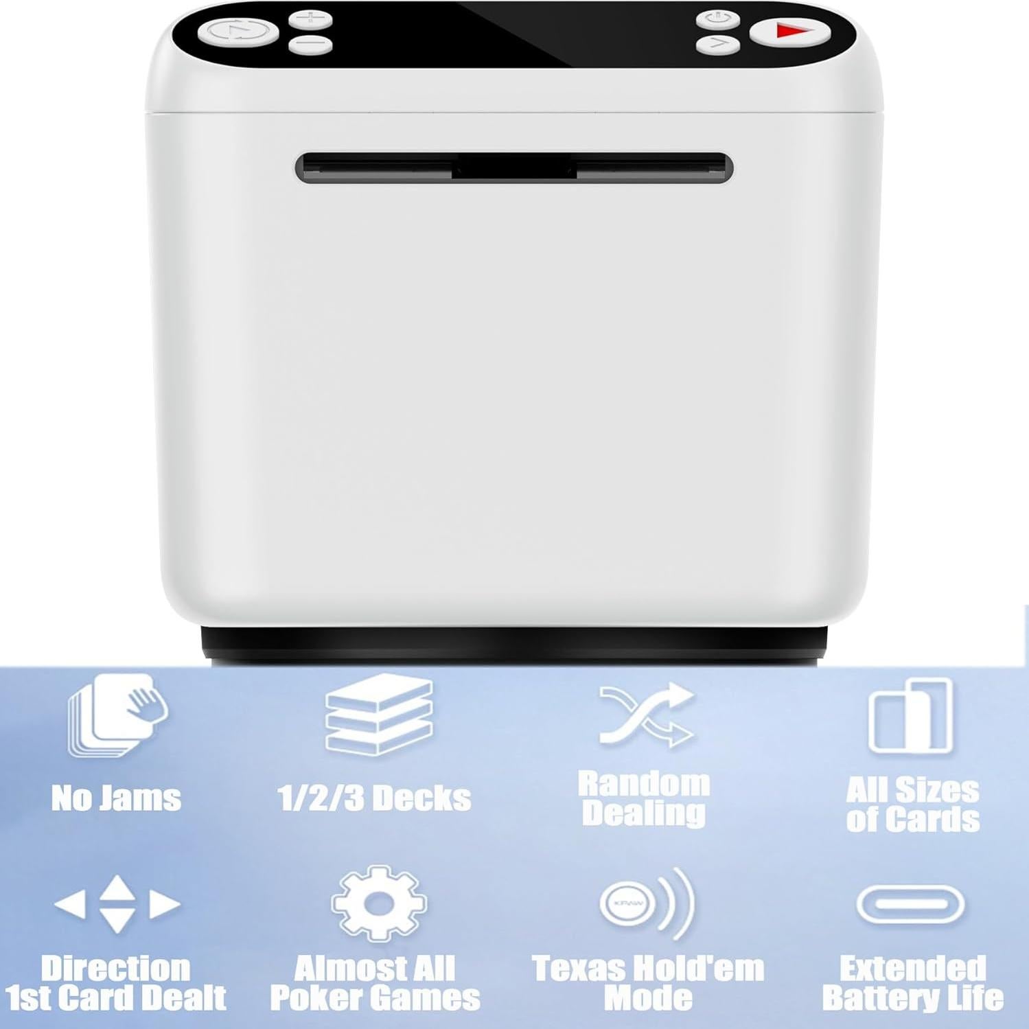 Máquina Automática de Reparto de Cartas VQP T1 Lite - 1 a 3 Barajas